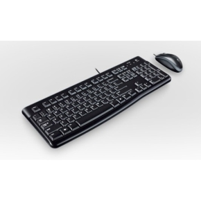 Logitech Desktop MK120 [FR] black/noir