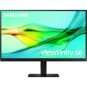 68cm/27 (2560x1440) Samsung LS27D600UAUXEN 16:9 WQHD IPS 5ms 100Hz DP HDMI USB-C Pivot KVM Black