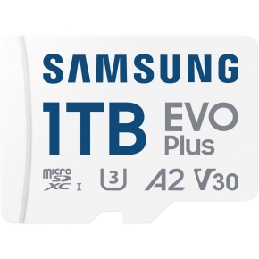 CARD 1TB Samsung EVO PLUS microSDXC UHS-I U3 inkl. SD Adapter