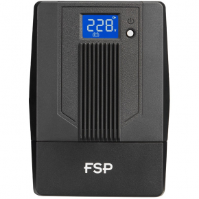 FSP iFP600 Line-interactive UPS 600VA,360W,SCHUKO*2,12V/7AH*1,LCD VERSION ,230V