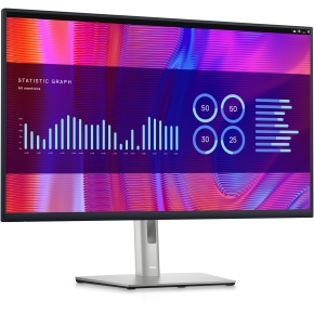 80cm/31,5 (2560x1440) Dell P3223DE 16:9 5ms IPS HDMI DisplayPort USB-C USB VESA Pivot QHD Black/Silver