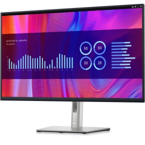 80cm/31,5 (2560x1440) Dell P3223DE 16:9 5ms IPS HDMI DisplayPort USB-C USB VESA Pivot QHD Black/Silver