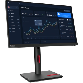 54,6cm/21,5 (1920x1080) Lenovo ThinkVision T22i-30 16:9 FHD IPS 60Hz 4ms HDMI VGA DP USB Pivot Black