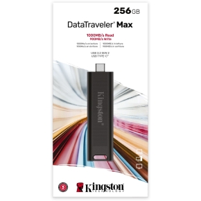 STICK 256GB USB-C 3.2 Kingston DataTraveler Max Black