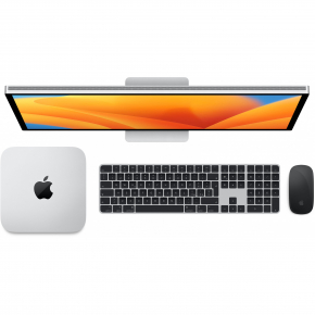Apple Mac mini: Apple M2Chip mit 8-CoreCPU und 10-CoreGPU, 256 GB SSD