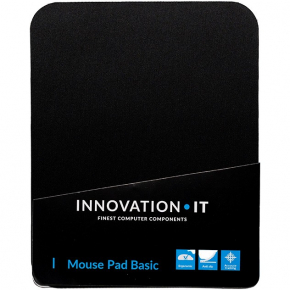 Mauspad Basic Innovation IT 250x200mm Black