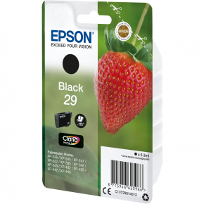 Epson Tinte 29 C13T29814010 Schwarz bis zu 175 Seiten