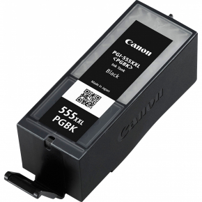 Canon Tinte PGI-555PGBK XXL 8049B001 Pigment-Schwarz bis zu 1.000 Seiten gemäß ISO/IEC 24711