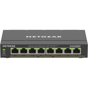 8P NETGEAR GS308EP PoE+ M